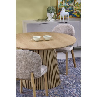 FARGO stół rozkładany, blat - naturalny, nogi - naturalny (1p2szt)