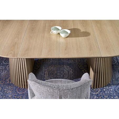 FARGO stół rozkładany, blat - naturalny, nogi - naturalny (1p2szt)