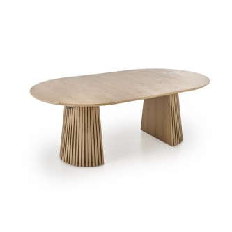 FARGO stół rozkładany, blat - naturalny, nogi - naturalny (1p2szt)