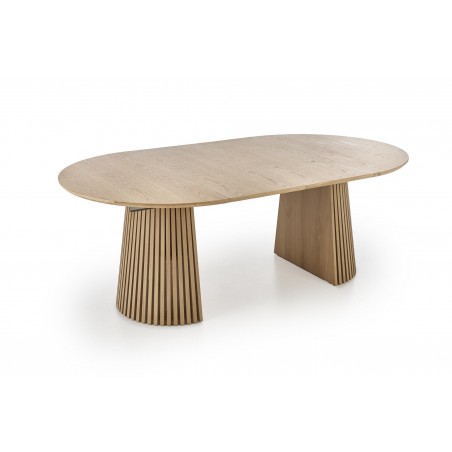 FARGO stół rozkładany, blat - naturalny, nogi - naturalny (1p2szt)