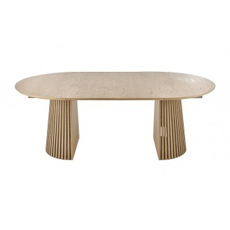 FARGO stół rozkładany, blat - naturalny, nogi - naturalny (1p2szt)