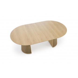 FARGO stół rozkładany, blat - naturalny, nogi - naturalny (1p2szt)