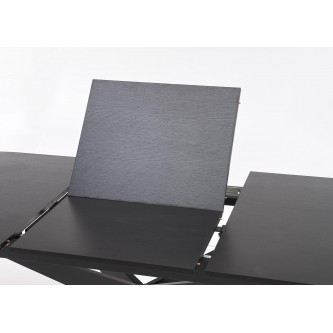 SANDRO stół rozkładany, czarny (2p1szt)