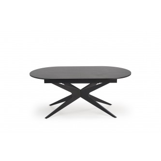 SANDRO stół rozkładany, czarny (2p1szt)