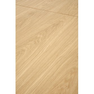 MASSIVE 2 stół rozkładany 160-250x90x77 cm dąb naturalny/czarny (2p1szt)