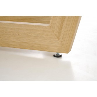 MASSIVE 3 stół rozkładany 160-250x90x77 cm dąb naturalny/dąb naturalny (2p1szt)