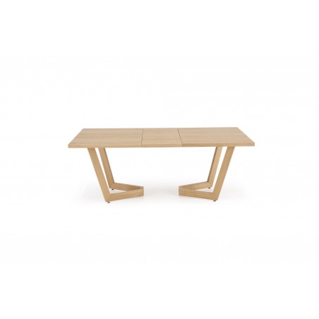 MASSIVE 3 stół rozkładany 160-250x90x77 cm dąb naturalny/dąb naturalny (2p1szt)