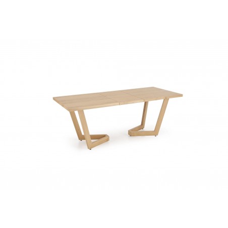 MASSIVE 3 stół rozkładany 160-250x90x77 cm dąb naturalny/dąb naturalny (2p1szt)