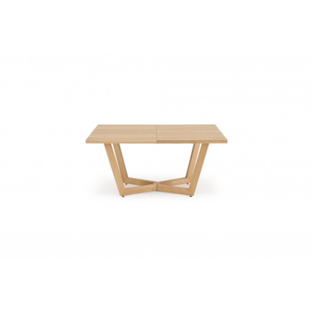 MASSIVE 3 stół rozkładany 160-250x90x77 cm dąb naturalny/dąb naturalny (2p1szt)