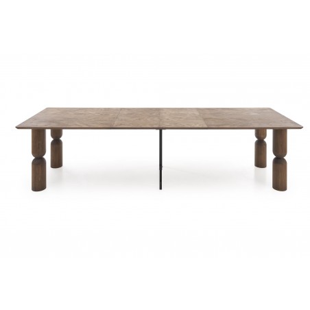 MELTON stół rozkładany 200-300x101x76 cm jasny orzech (3p1szt)