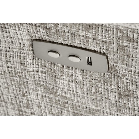 AMORE fotel wypoczynkowy popielaty (1p1szt)