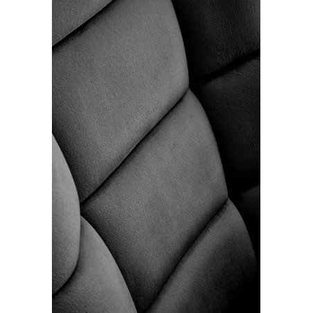 BAZALTO fotel bujany czarny (1p1szt)