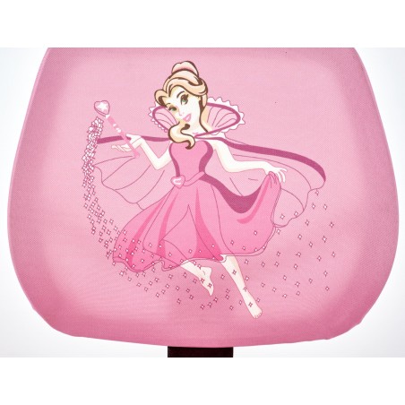 BINGO fotel młodzieżowy różowy