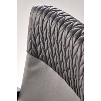 BJORN fotel obrotowy czarno-popielaty