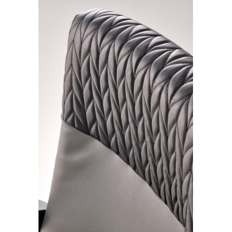 BJORN fotel obrotowy czarno-popielaty