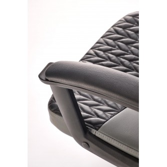 BJORN fotel obrotowy czarno-popielaty