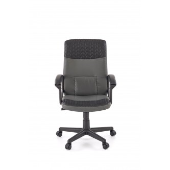 BJORN fotel obrotowy czarno-popielaty