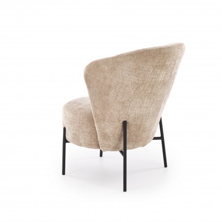 CEZAR fotel wypoczynkowy, beżowy (1p1szt)