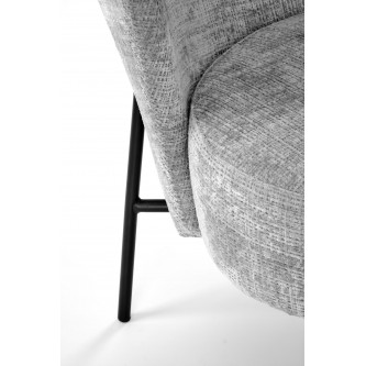 CEZAR fotel wypoczynkowy, popielaty (1p1szt)