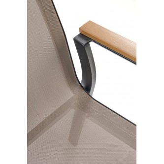 FIERRO krzesło, czarny / popielaty / brązowy (1p1szt)