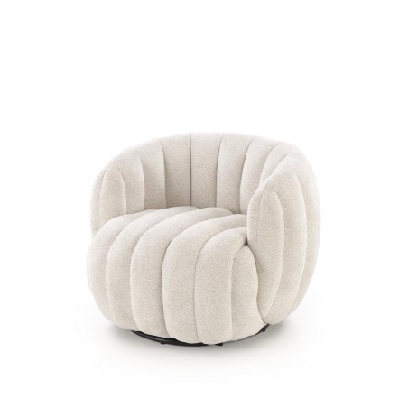 FRASER fotel wypoczynkowy kremowy (1p1szt)