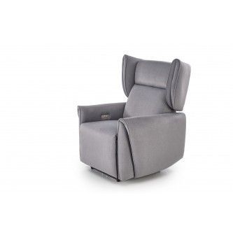 GELATO fotel wypoczynkowy popielaty (2p1szt)