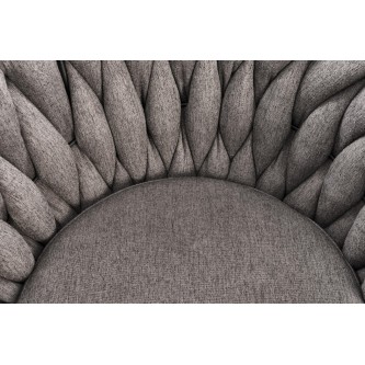 H125 hoker, nogi - czarny, siedzisko - popielaty (1p2szt)