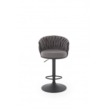 H125 hoker, nogi - czarny, siedzisko - popielaty (1p2szt)