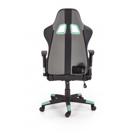 FACTOR fotel gamingowy z LED wielobarwny