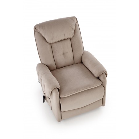 HORTON fotel wypoczynkowy beżowy (1p1szt)