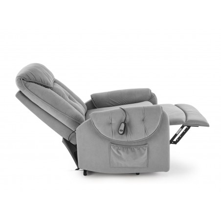 HORTON fotel wypoczynkowy popielaty (1p1szt)