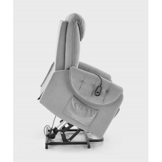 HORTON fotel wypoczynkowy popielaty (1p1szt)