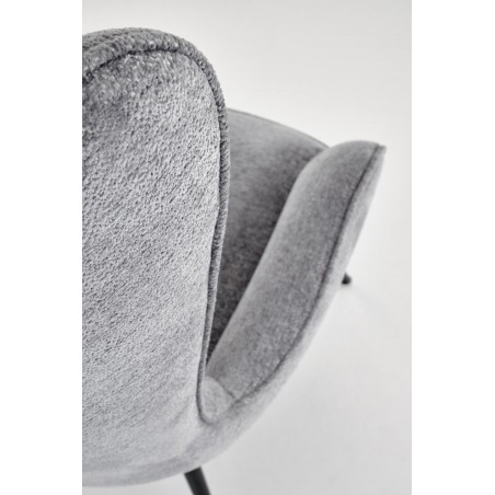 JUKON fotel wypoczynkowy popielaty (1p1szt)