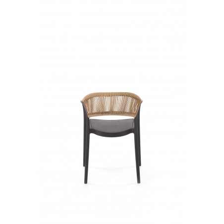 K582 krzesło czarny / naturalny (1p4szt)