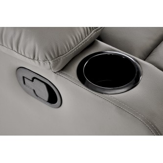 PERUS fotel wypoczynkowy popielaty (1p1szt)