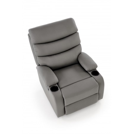 PERUS fotel wypoczynkowy popielaty (1p1szt)