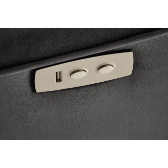 SEMIR 2 fotel wypoczynkowy czarny (2p1szt)