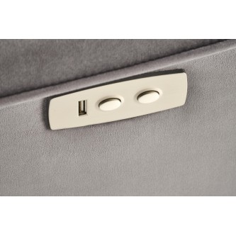 SEMIR 2 fotel wypoczynkowy popielaty (2p1szt)