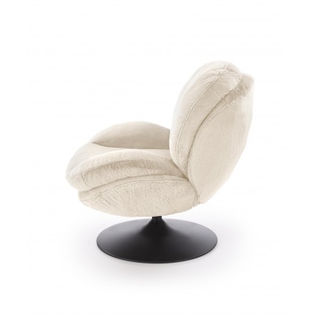 SHELL fotel wypoczynkowy, kremowy (1p1szt)
