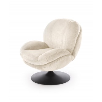 SHELL fotel wypoczynkowy, kremowy (1p1szt)