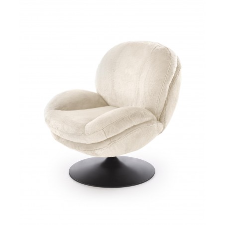 SHELL fotel wypoczynkowy, kremowy (1p1szt)