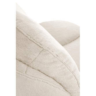 SHELL fotel wypoczynkowy, kremowy (1p1szt)