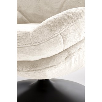 SHELL fotel wypoczynkowy, kremowy (1p1szt)