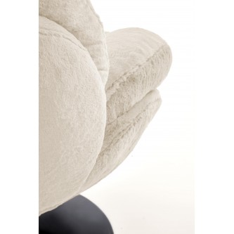 SHELL fotel wypoczynkowy, kremowy (1p1szt)