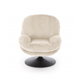 SHELL fotel wypoczynkowy, kremowy (1p1szt)