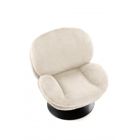 SHELL fotel wypoczynkowy, kremowy (1p1szt)
