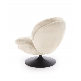 SHELL fotel wypoczynkowy, kremowy (1p1szt)