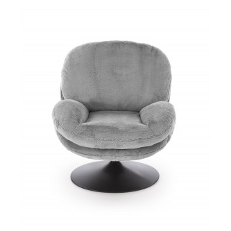 SHELL fotel wypoczynkowy, popielaty (1p1szt)