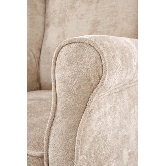 HERMES fotel wypoczynkowy, beżowy (tkanina MARKOS 14-3)