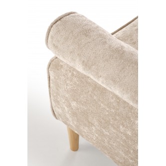 HERMES fotel wypoczynkowy, beżowy (tkanina MARKOS 14-3)